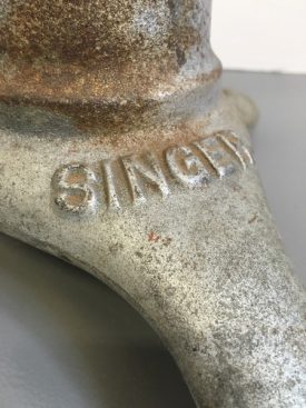 Singer machinist’s stool