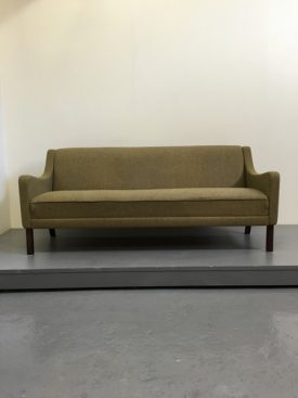 Danish Olive green sofa