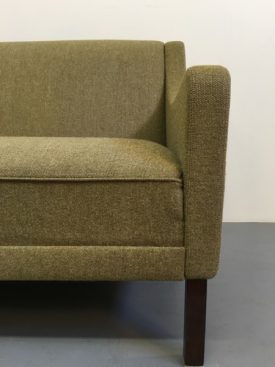 Danish Olive green sofa