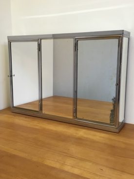 French mirrored cabinet