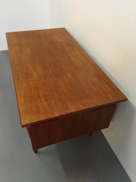 4 drawer Danish teak desk