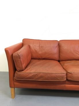 Møgens Hansen leather sofa