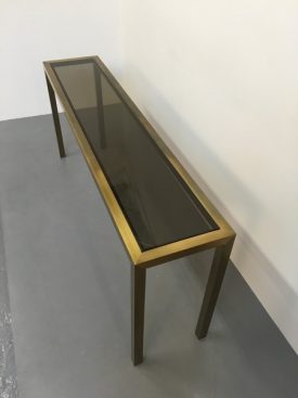 1950’s French brass console