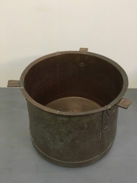 Large Copper Hearth Pot