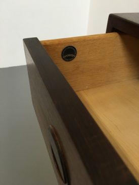 Danish rosewood chest of drawers