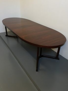 Rosewood extending dining table