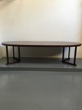 Rosewood extending dining table