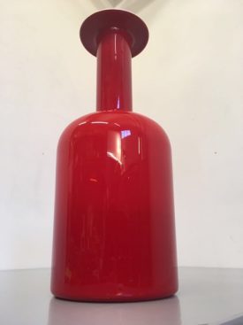 Large Holmegaard Bottle Vase