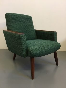 Green Wool Lounge chairs
