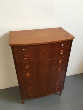 Bow Fronted Chest