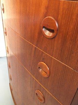 Bow Fronted Chest