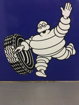 1960’s Michelin Enamel sign