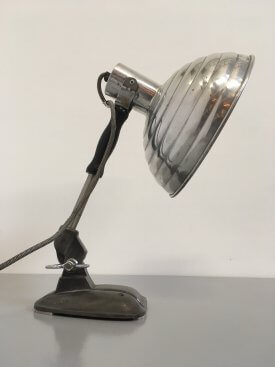 British Industrial Table Lamp