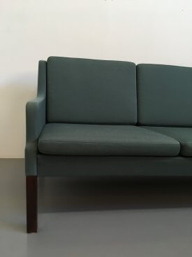 Danish Teal Sofa