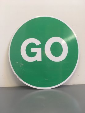 Stop/Go Sign