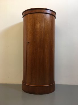 Oval Pedestal Cabinet