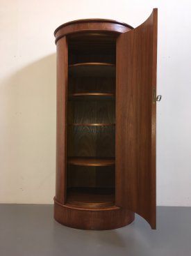 Oval Pedestal Cabinet