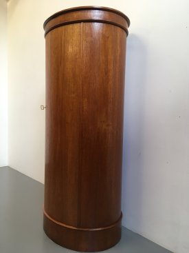 Oval Pedestal Cabinet