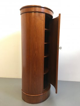 Oval Pedestal Cabinet