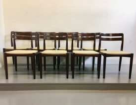 6 Bramin Mahogany Chairs