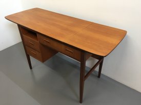 Teak Drop Leaf Desk