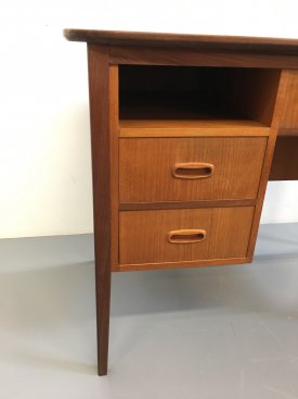 Teak Drop Leaf Desk