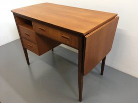 Teak Drop Leaf Desk