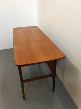 Teak Drop Leaf Desk