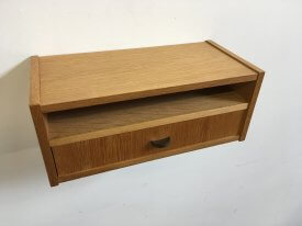 Pair of Oak Wall Drawers