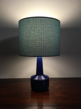 Palshus Blue Stoneware Lamp