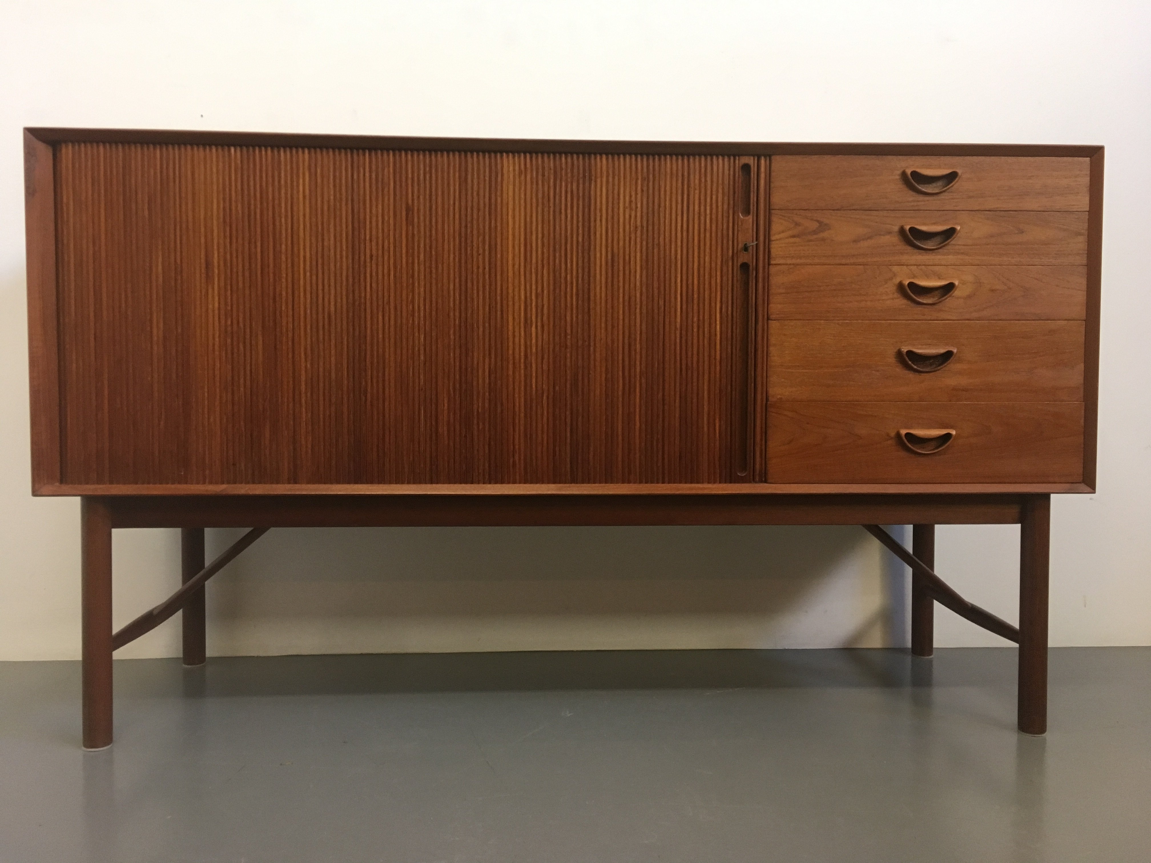 Hvidt & Molgaard-Nielsen Tambour Sideboard