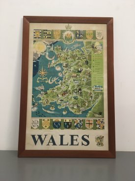 1960’s Poster of Wales