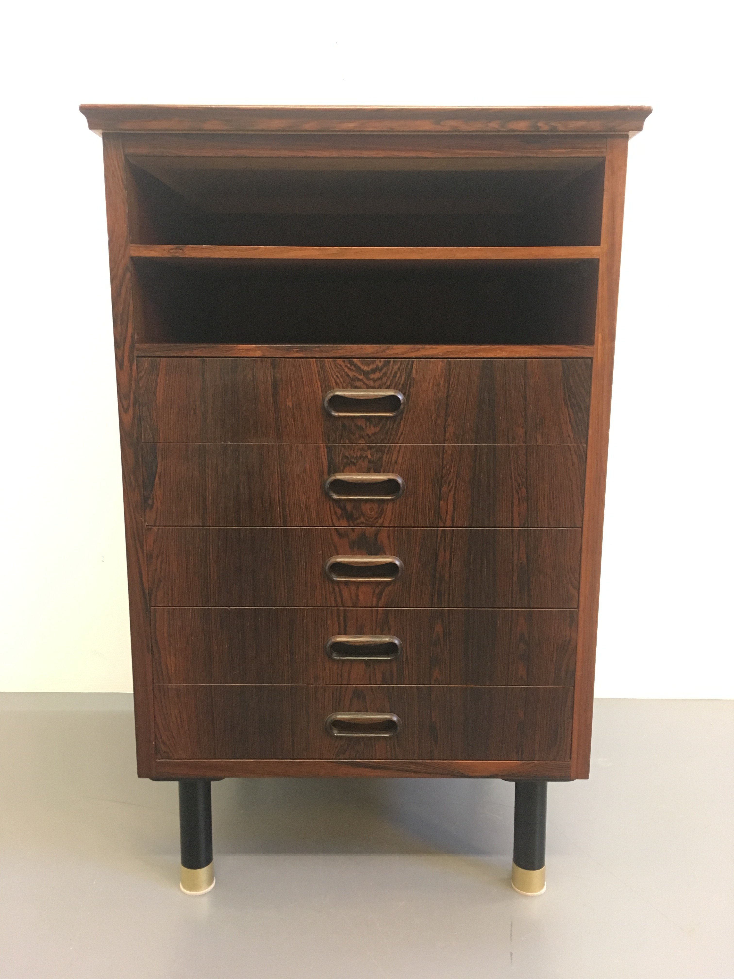 Square Rosewood Cabinet