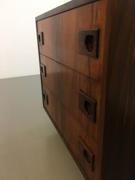 Rosewood 3 Drawer Chest