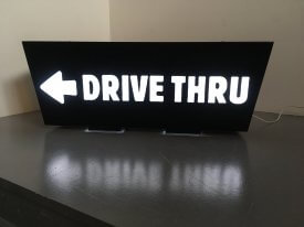 Drive Thru Light Box
