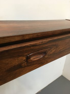 Rosewood Wall Mounted Console