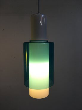 Louis Poulsen Coloured Glass Pendants