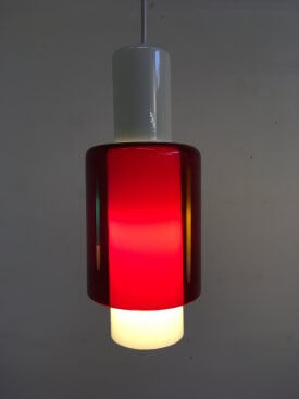 Louis Poulsen Coloured Glass Pendants