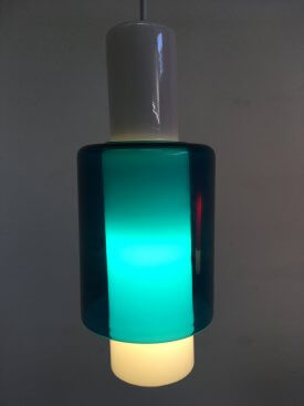 Louis Poulsen Coloured Glass Pendants