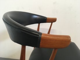 Johannes Andersen Teak Elbow Rest Chair