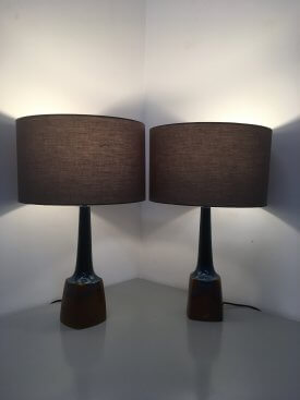 Pair of Einar Johansen Table Lamps