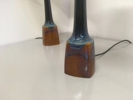 Pair of Einar Johansen Table Lamps