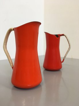 Jens Quistgaard Enamel Jugs