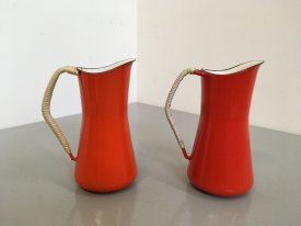 Jens Quistgaard Enamel Jugs