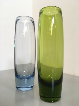 Holmegaard Straight Glass Vases