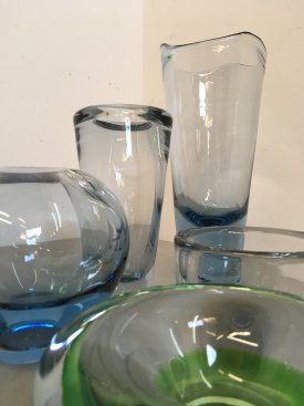 Various Holmegaard Vases