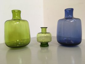 Holmegaard Flask Vases