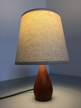 Danish Petite ‘Pear’ Table Lamp