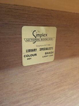 Small Simplex Bookcase
