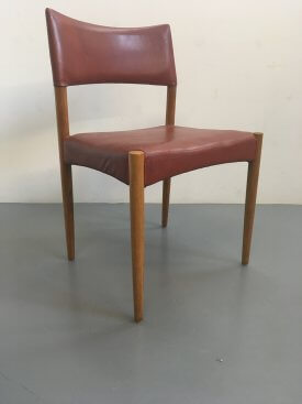 Ejnar Larsen & Aksel Bender Madsen Leather Chairs